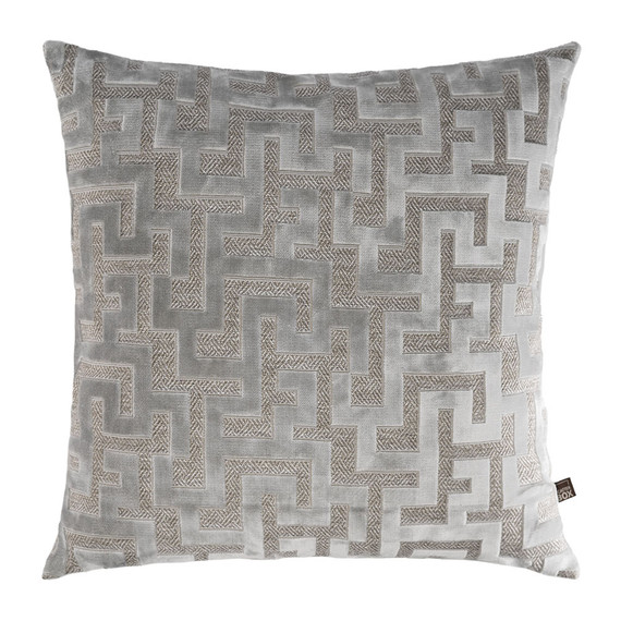 Scatterbox Maze Cushion Silver