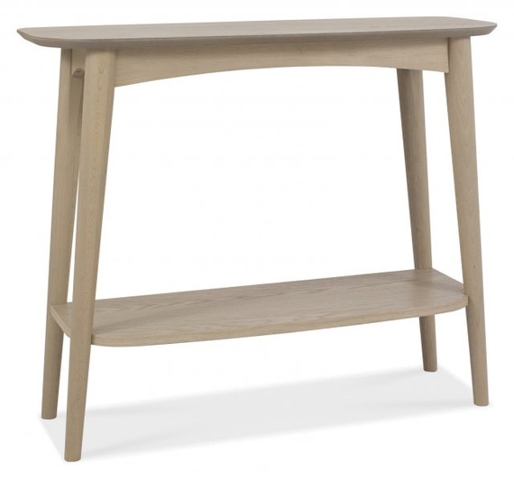 Dansk Scandi Oak Console With Shelf