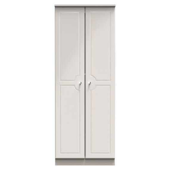 Balmoral Tall Double Hanging Wardrobe in Kashmir Gloss & Kashmir