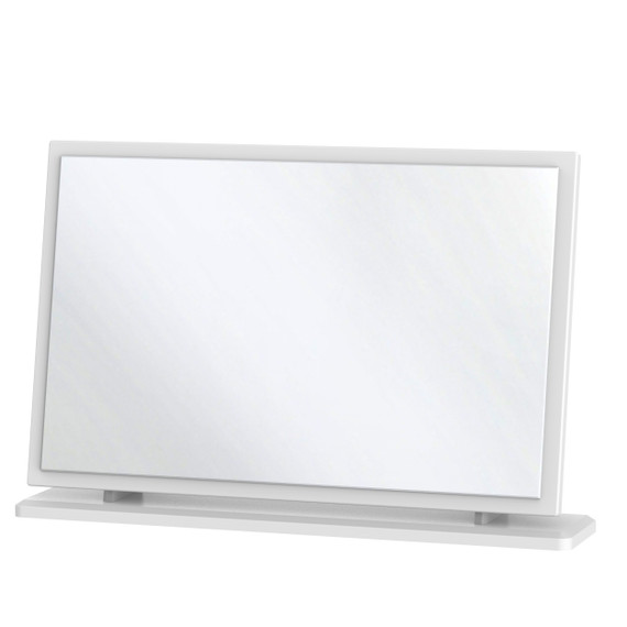 Camden Large Mirror in White Matt