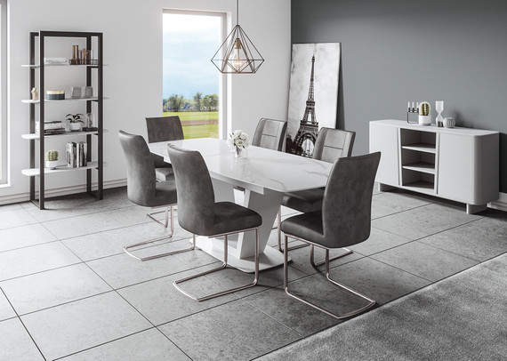 Phoenix White Dining Range