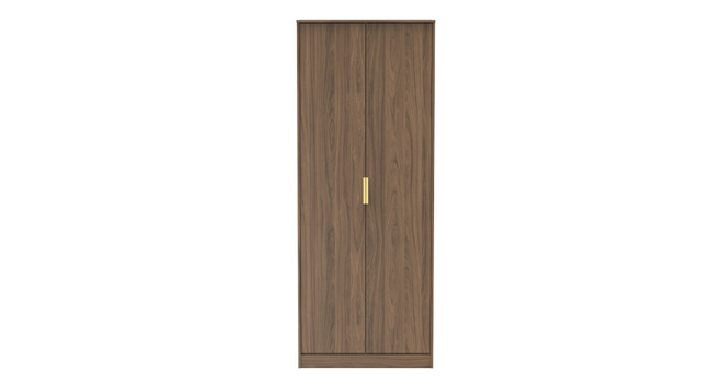 Diego Tall Plain Wardrobe in Carini Walnut