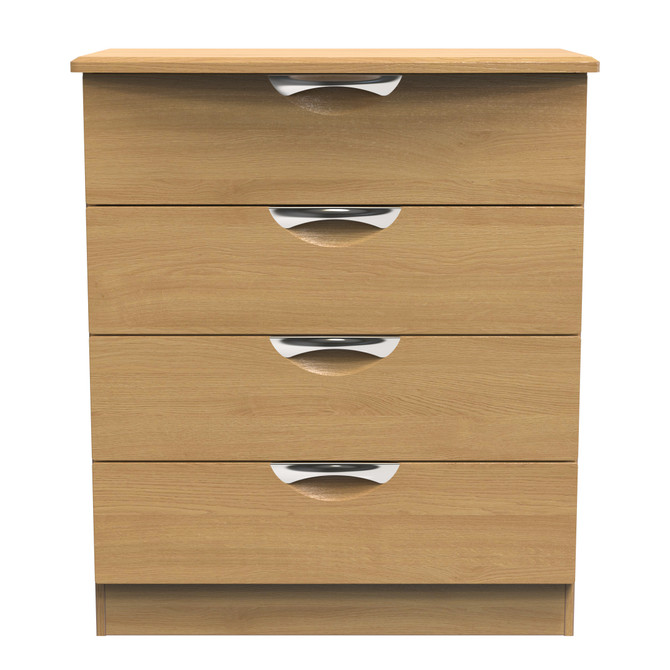 Camden 4 Drawer Chest in Modern Oak
