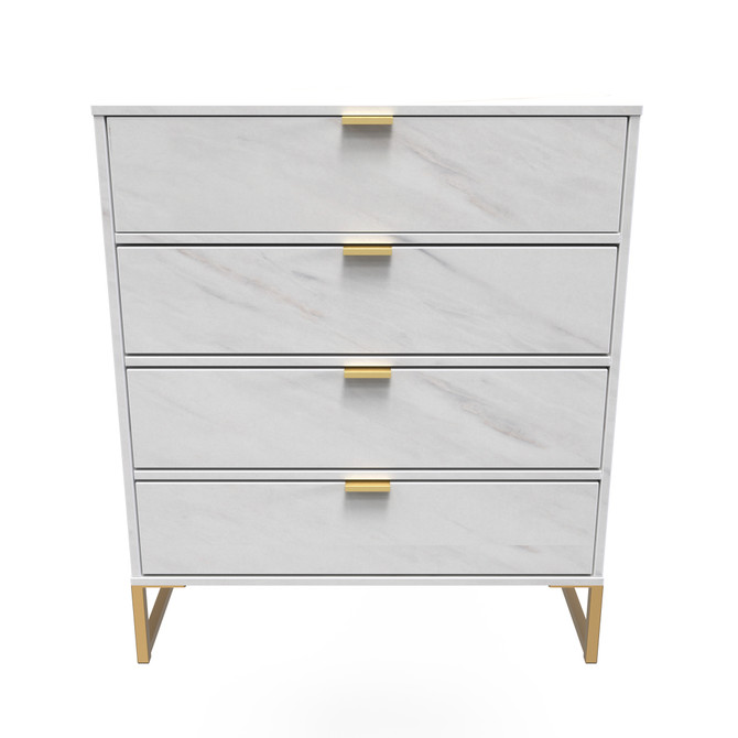 Diego 4 Drawer Chest (Diego) in Marble
