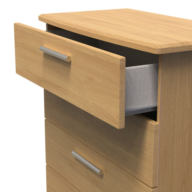 Knightsbridge 4 Drawer Chest in Modern Oak