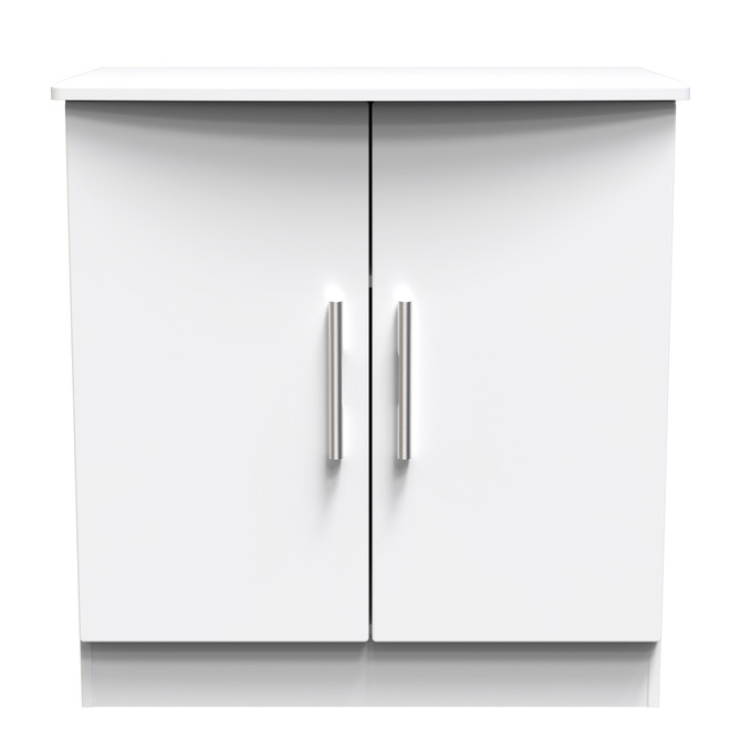 Knightsbridge 2 Door Unit in White Matt