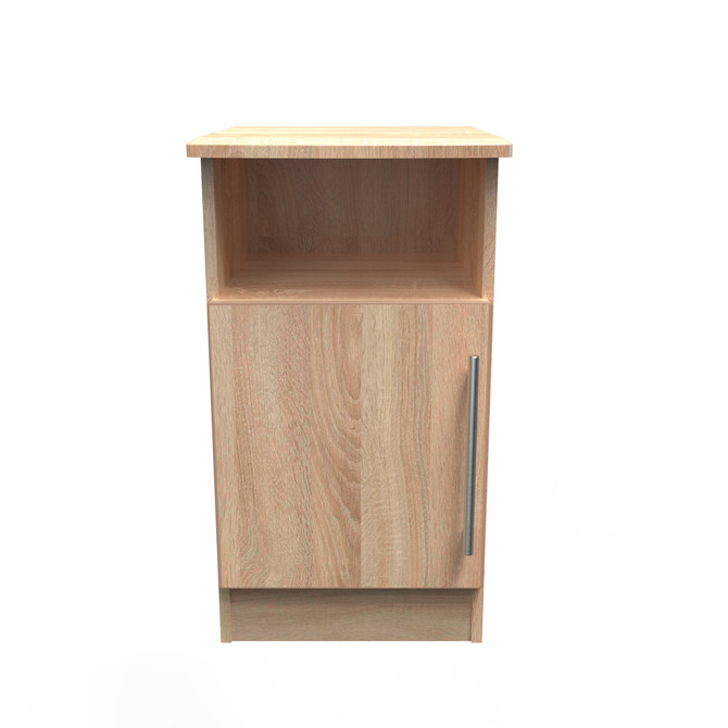 Sherwood Open Drawer Bedside Cabinet in Bardolino Oak Sherwood Open Drawer Bedside Cabinet in Bardolino Oak
