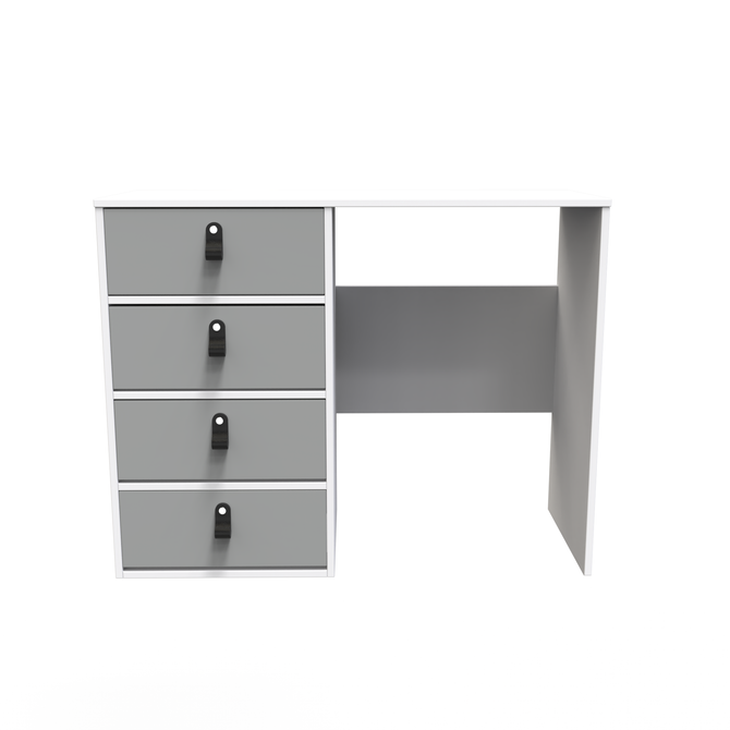 Diego R 4 Drawer Vanity in Dusk Grey & White Matt Diego R 4 Drawer Vanity in Dusk Grey & White Matt