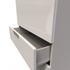 Camden 2ft6in 2 Drawer Wardrobe in Kashmir Gloss & Kashmir