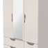 Camden Triple 2 Drawer Mirror + Drawer Wardrobe in Kashmir Gloss & Kashmir