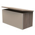 Knightsbridge Blanket Box in Mushroom Gloss & Darkolino