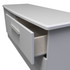 Knightsbridge 4 Drawer Bed Box in Grey Matt