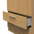 Knightsbridge Tall 2 Drawer Wardrobe in Modern Oak
