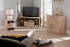 Knightsbridge Corner TV Unit in Bardolino Oak