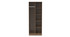 Diego Tall Open Wardrobe in Carini Walnut