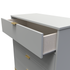 Diego 4 Drawer Chest (Diego) in Dusk Grey