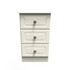 Pembroke 3 Drawer Bedside Cabinet in Cream Matt