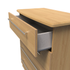 Sherwood 4 Drawer Chest in Modern Oak