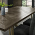 Athena Fumed Oak 6-8 Extension Dining Table