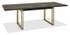 Athena Fumed Oak 6-8 Extension Dining Table