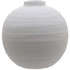 Tiber Matt White Ceramic Vase