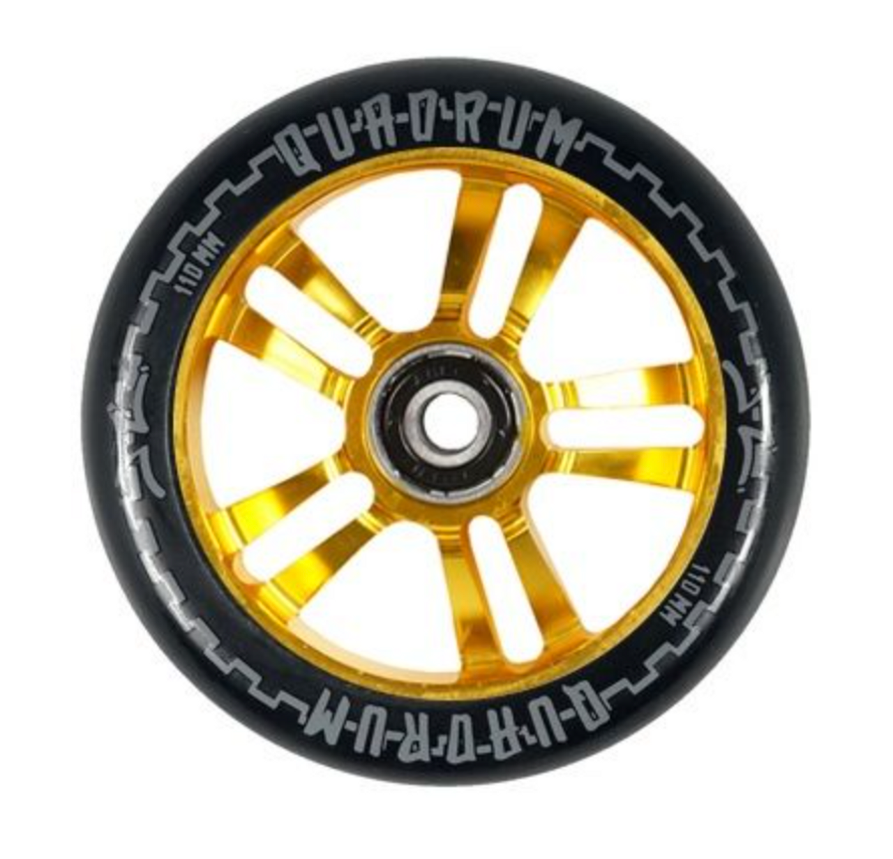AO Pro Scooter Wheels 110mm - Gold (pair)