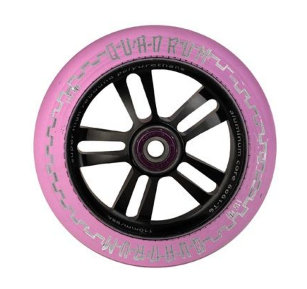 AO Quadrum Pro Scooter Wheels - Pink