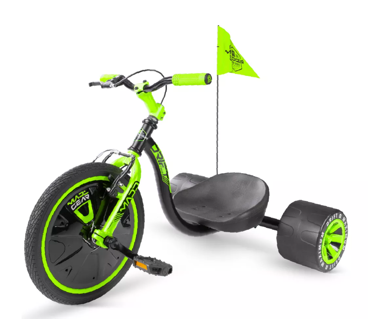 Madd Gear Drift Trike - Black/Green