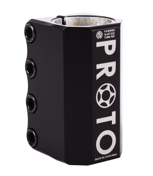 Proto Baby SCS Clamp - Black 3" (Oversized) w/shim 
Kryptic Pro Scooters Proto Baby SCS Clamp - Black 3" (Oversized) w/shim 
Kryptic Pro Scooters