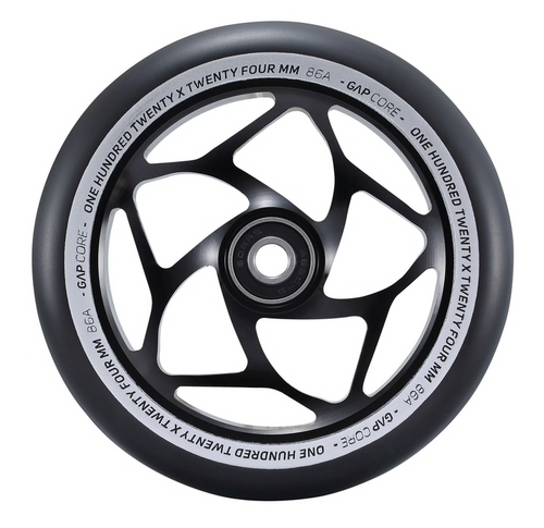 Envy Gap Core Wheels 120mm -Black/Black Envy Gap Core Wheels 120mm -Black/Black