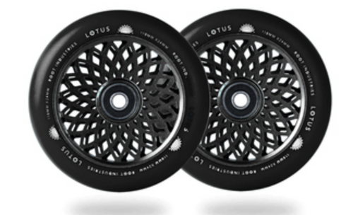 Root Industries Lotus Wheels 110mm x 24mm Black/Black Root Industries Lotus Wheels 110mm x 24mm Black/Black