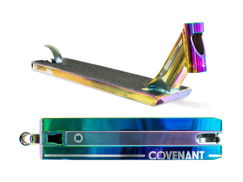 Lucky Covenant Oil Slick Pro Scooter Deck Lucky Covenant Oil Slick Pro Scooter Deck