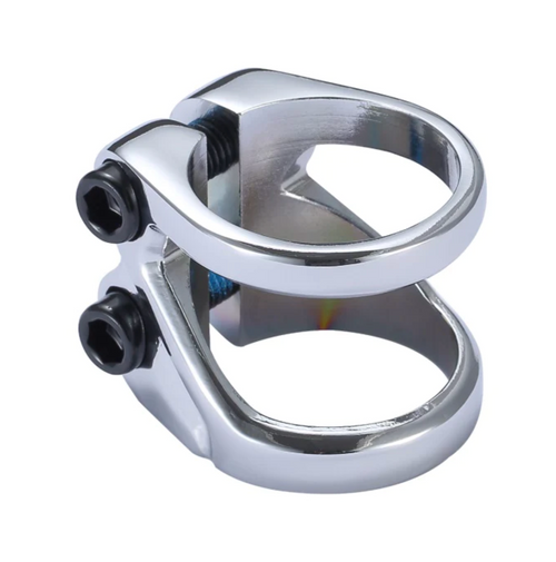 Envy Z Double Clamp - Chrome (oversized with shim) Envy Z Double Clamp - Chrome (oversized with shim)