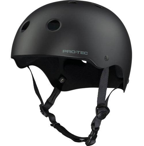 Pro-Tec Classic Skate Helmet - Matte Black Pro-Tec Classic Skate Helmet - Matte Black