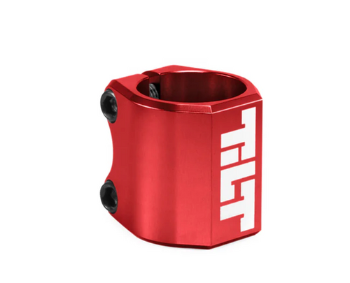 Tilt Classic Pro Scooter Double Clamp - Oversized - Red Tilt Classic Pro Scooter Double Clamp - Oversized - Red