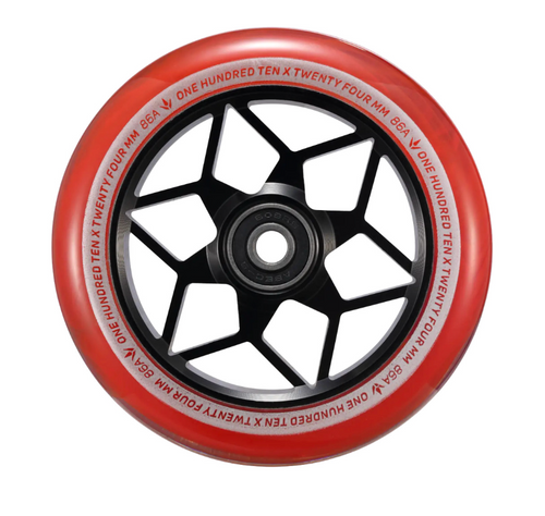 Envy DIAMOND Pro Scooter Wheels 110mm- Smoke Red (pair) Envy DIAMOND Pro Scooter Wheels 110mm- Smoke Red (pair)