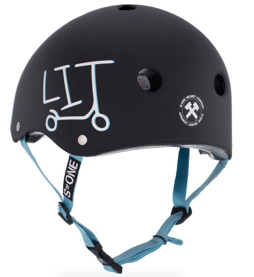 S1 Lifer Certified Helmet "LIT"- Black
