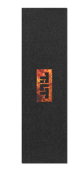 Tilt Block Logo Pro Scooter Grip Tape - Inferno 7 x 24
