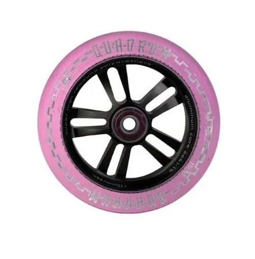 AO Quadrum Pro Scooter Wheels 110mm - Pink (pair)