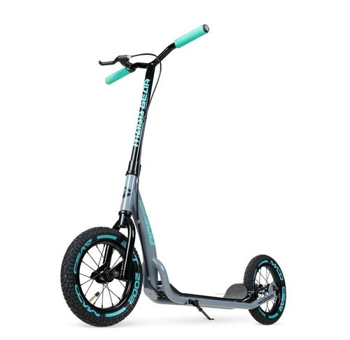 Madd Gear Metro Glide 300 Commuter Scooter - Gray/Teal
