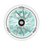 Aztek Ermine XL Wheels -115mm x 30mm - Aqua Aztek Ermine XL Wheels -115mm x 30mm - Aqua