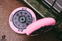 District Zodiac Wheels (pair) 110mm - Pink/Black  District Zodiac Wheels (pair) 110mm - Pink/Black