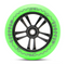 AO Quadrum Pro Scooter Wheels 110mm - Green (pair)