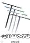 Envy Thermal V2 T Bar - Bronzed (oversized) 720mm Envy Thermal V2 T Bar - Bronzed (oversized) 720mm