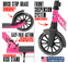Madd Gear Metro 250 Folding Commuter Scooter - Pink