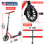 Madd Gear Metro 250 Folding Commuter Scooter - Red