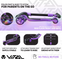 Vital Tyke 3 Wheel Scooter - Removable Seat - Purple