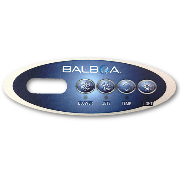 Balboa VL200 4 Button Overlay Replacement