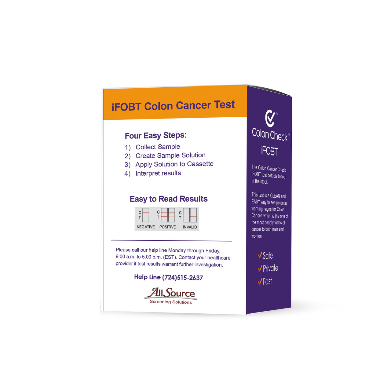 Colon Cancer Test iFOBT - AllSourceScreening.com