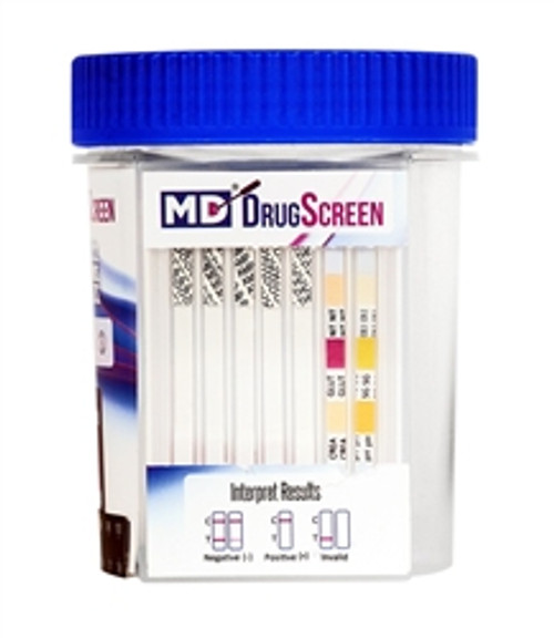 12 Panel Urine Cup Drug Test w/ 6 Adulterants (MDC6125AD6)